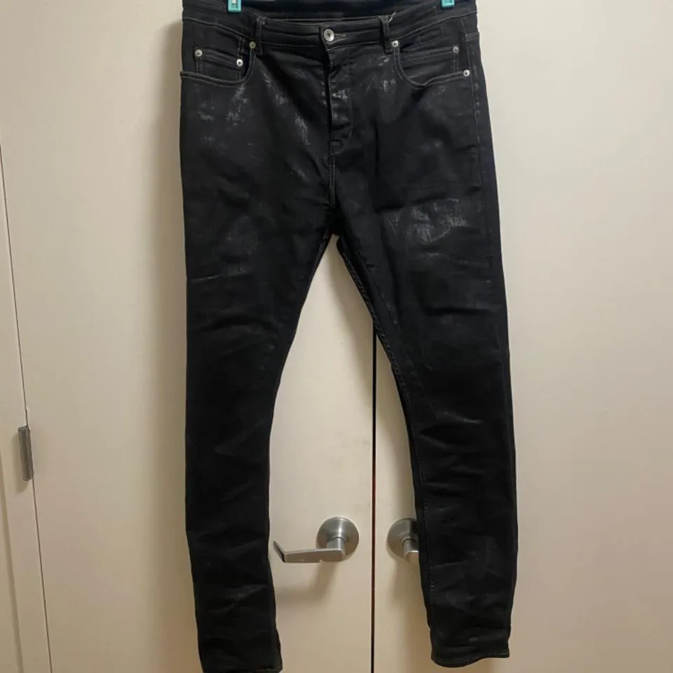 Rick Owens Men's Black Jeans