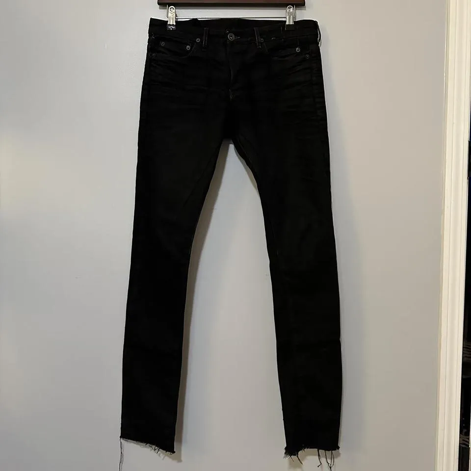 Rick Owens Men's Black Jeans