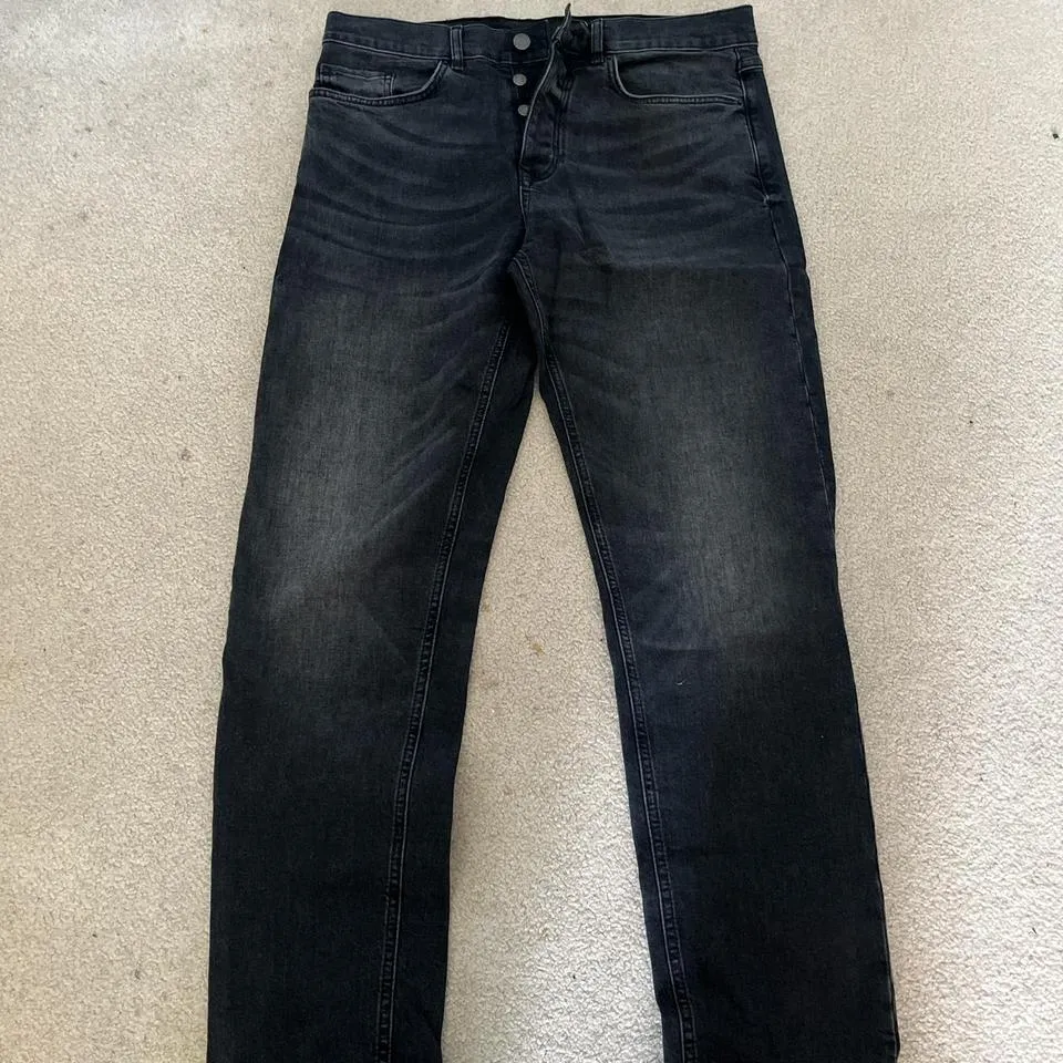River Island Men's Black Jeans