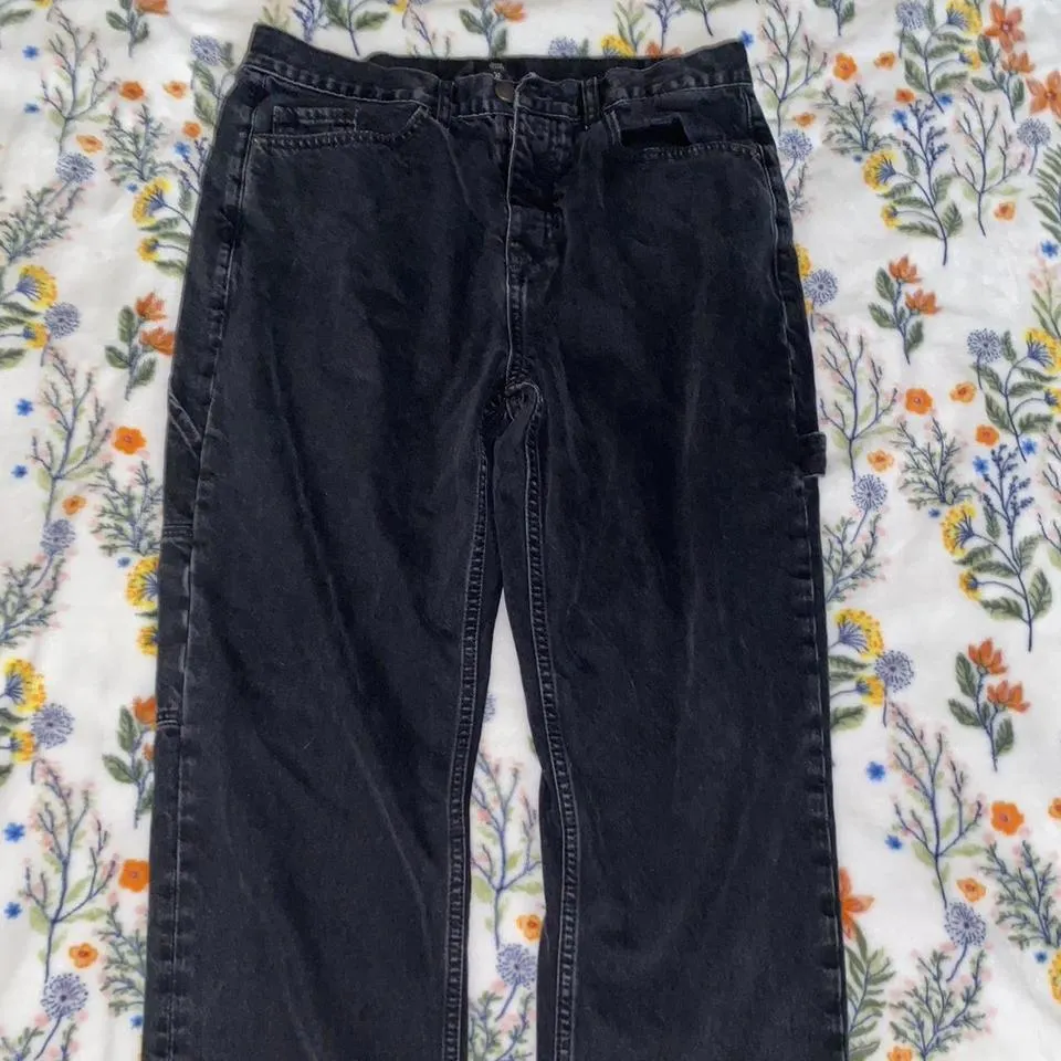 River Island Men's Black Jeans