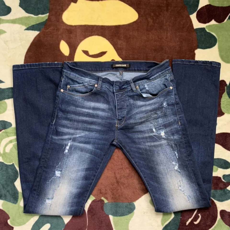 Roberto Cavalli Men's Blue Jeans