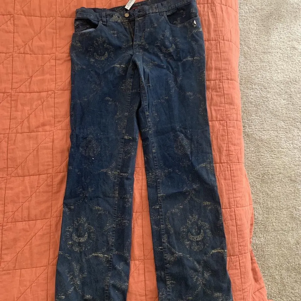 Roberto Cavalli Men's Blue and Navy Jeans