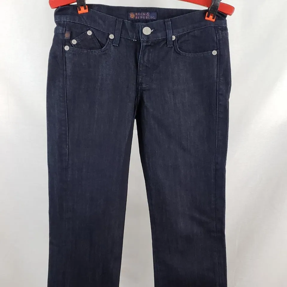 Rock and Republic Men's Navy Jeans