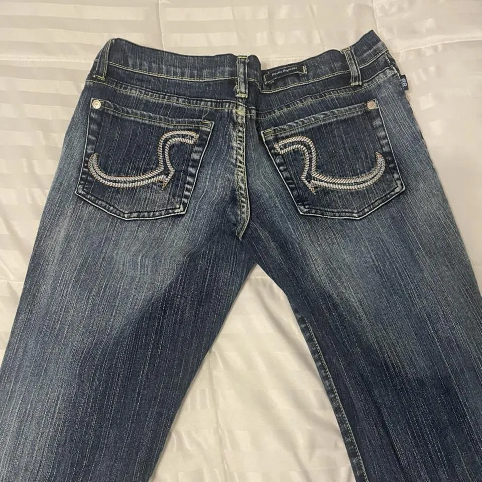 Rock and Republic Men's Blue and Navy Jeans