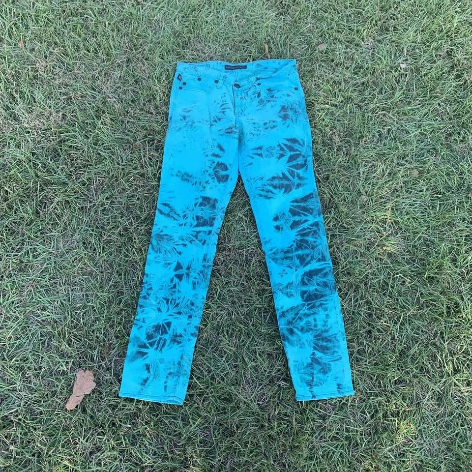 Rock and Republic Men's Blue and Navy Jeans
