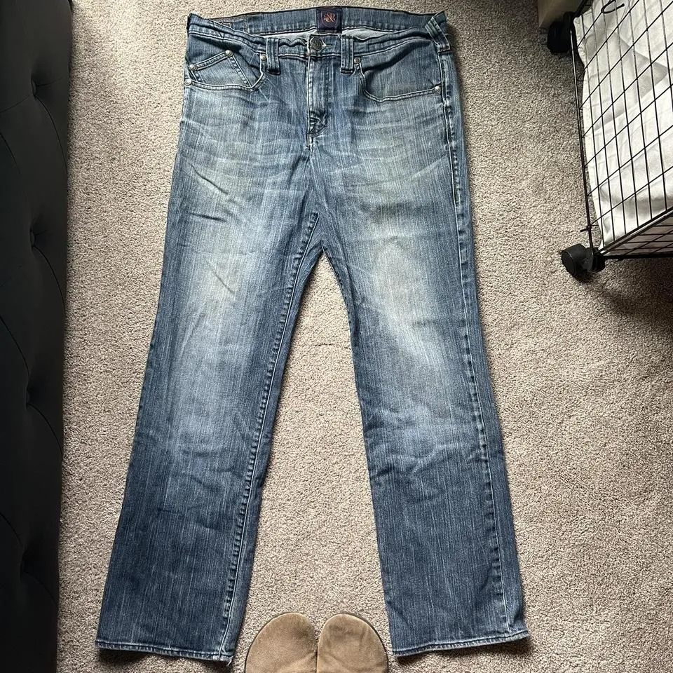 Rock and Republic Men's Blue and Navy Jeans