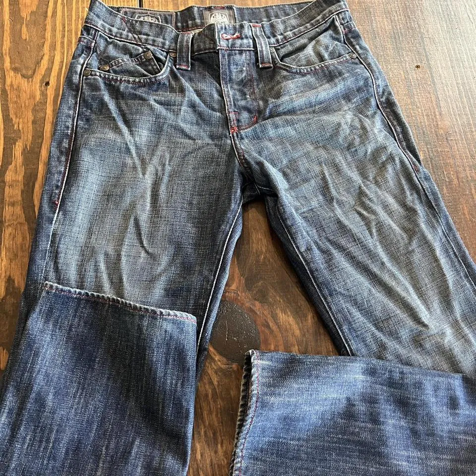 Rock and Republic Men's Red and Blue Jeans
