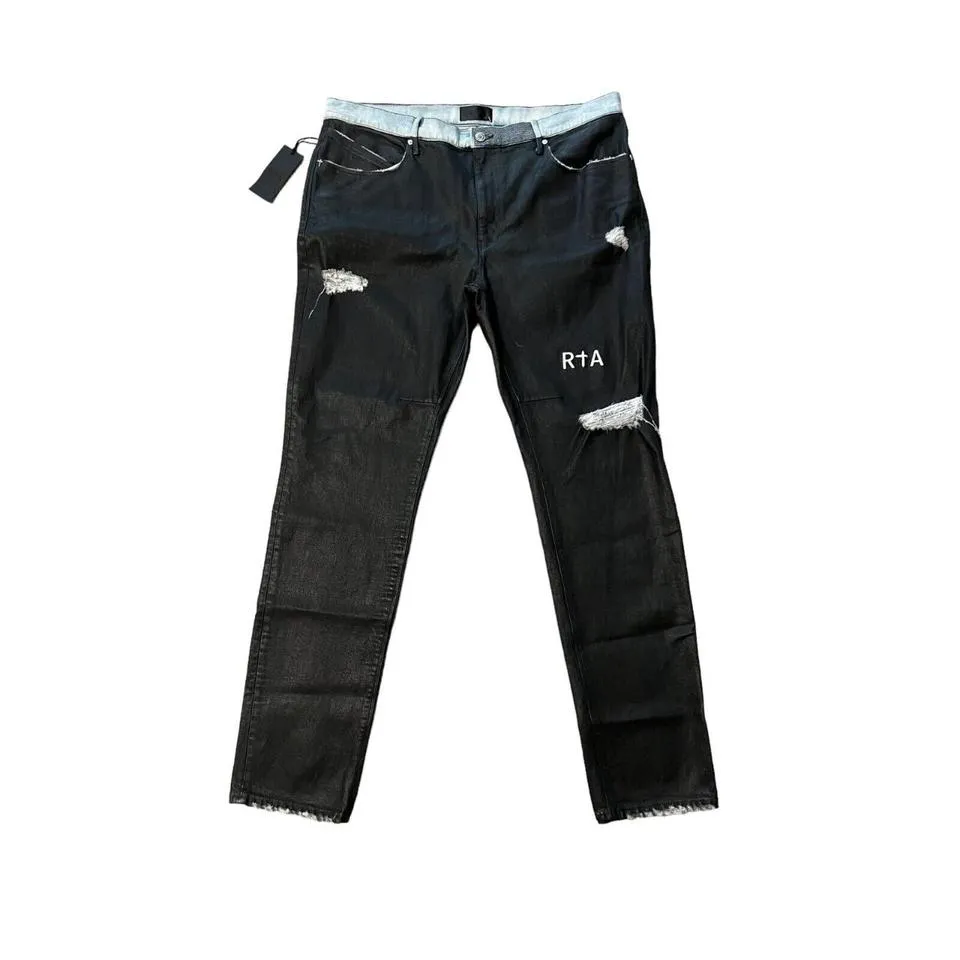 RtA Men's Black Jeans