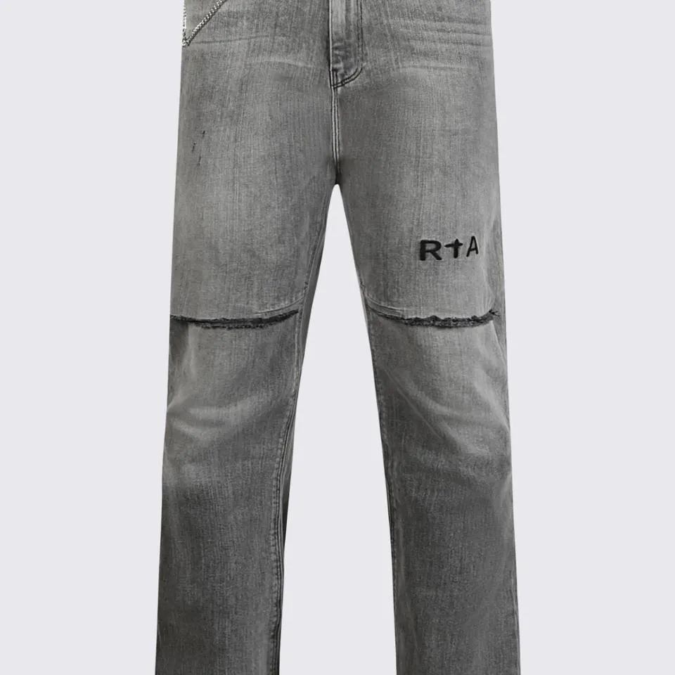 RtA Men's Grey Jeans