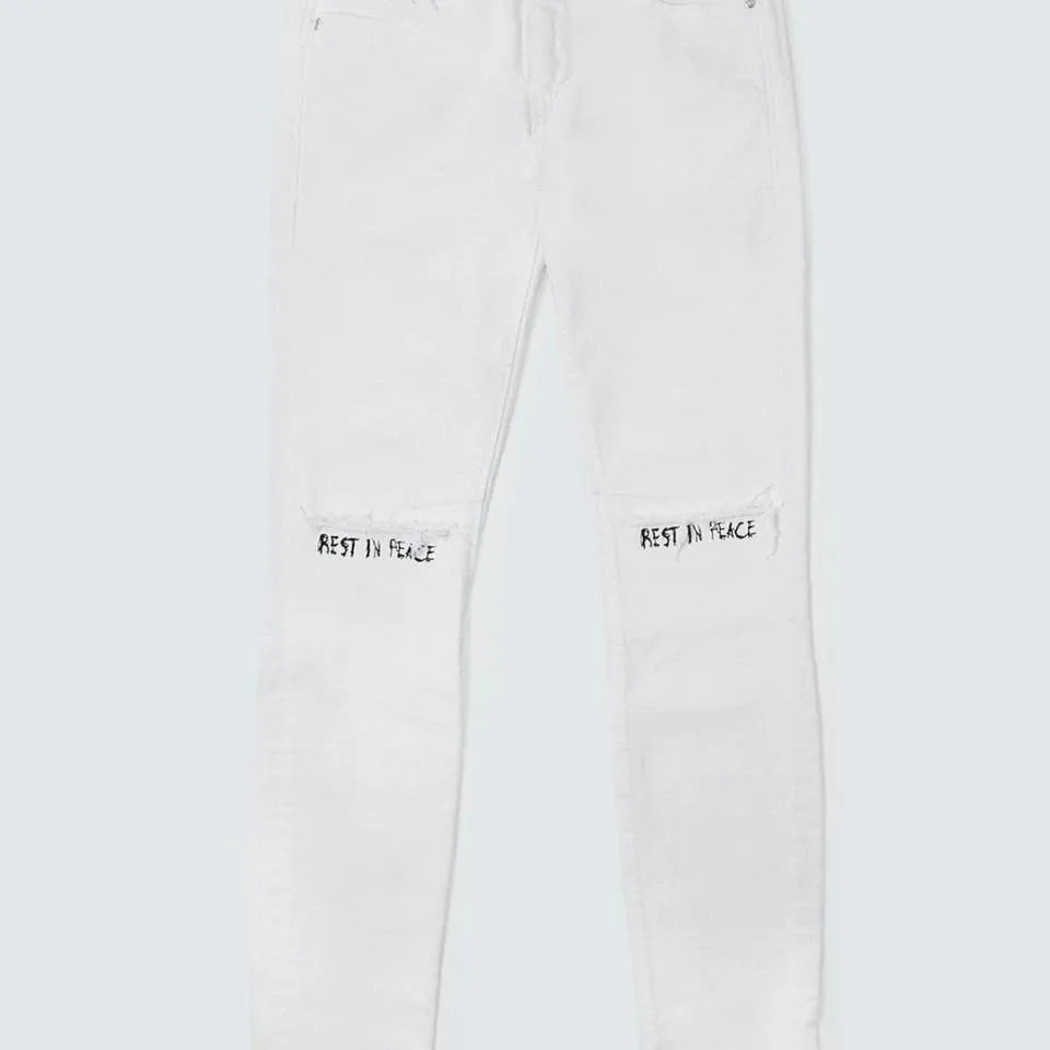 RtA Men's White Jeans