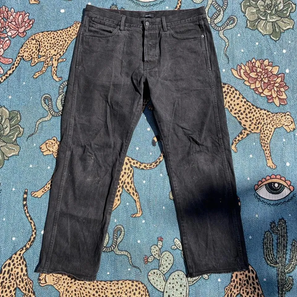 RVCA Men's Black Jeans