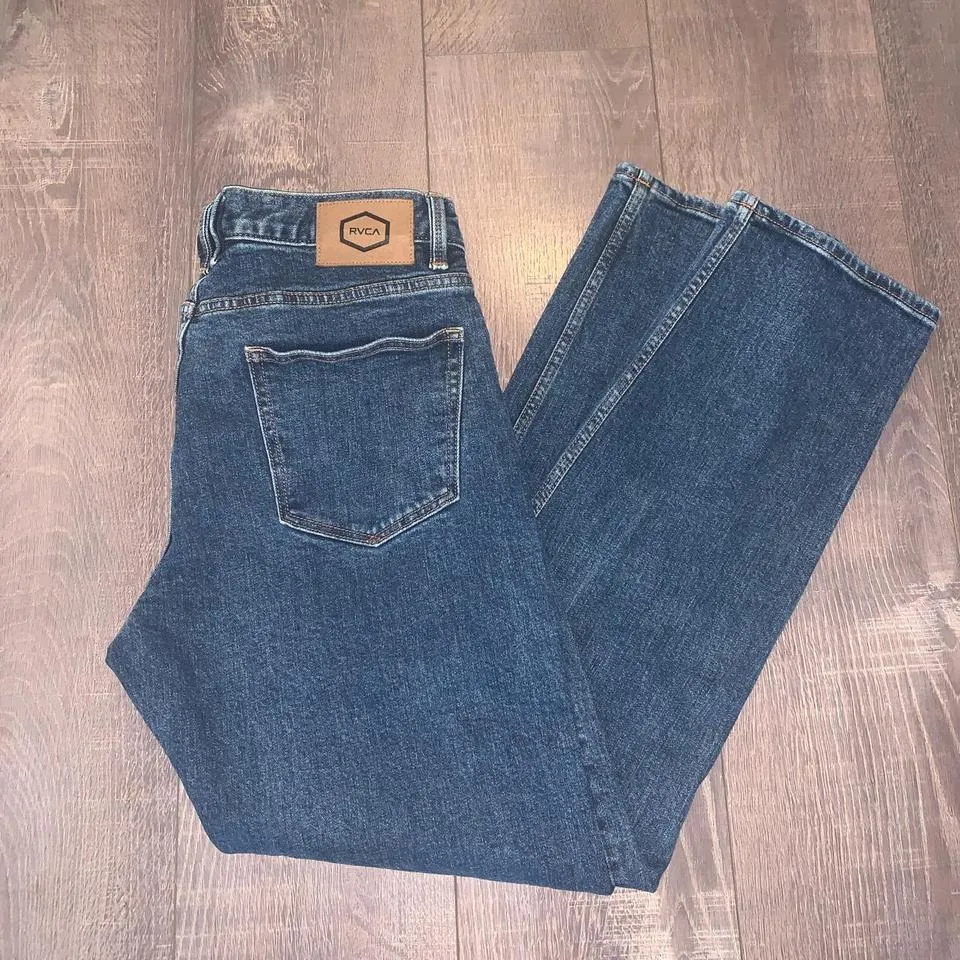 RVCA Men's Navy Jeans