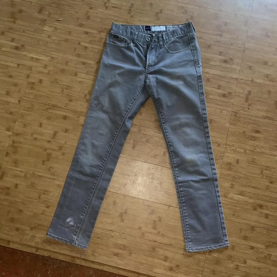 RVCA Men's Grey Jeans
