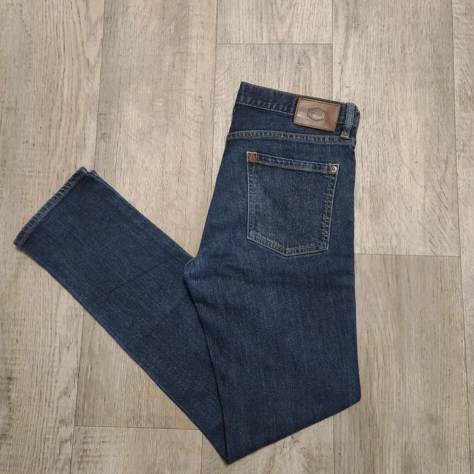RVCA Men's Blue Jeans