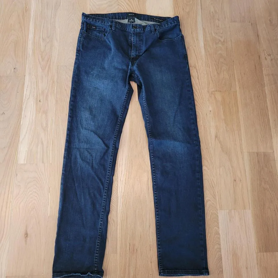 RVCA Men's Navy Jeans