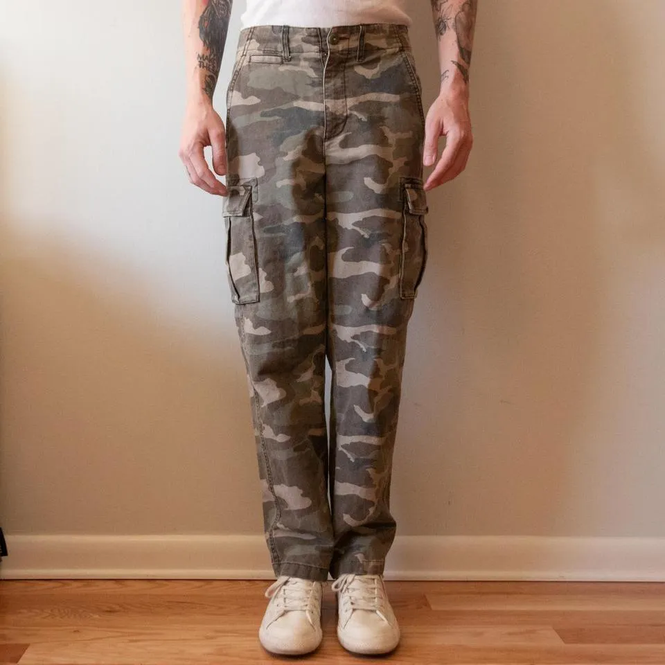RVCA Men's Khaki and Black Jeans