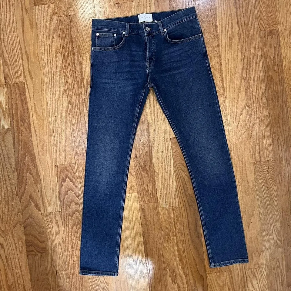 Sandro Men's Blue and Navy Jeans