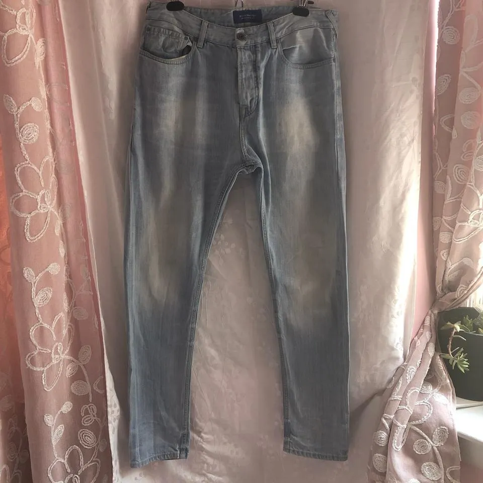 Scotch & Soda Men's Blue Jeans
