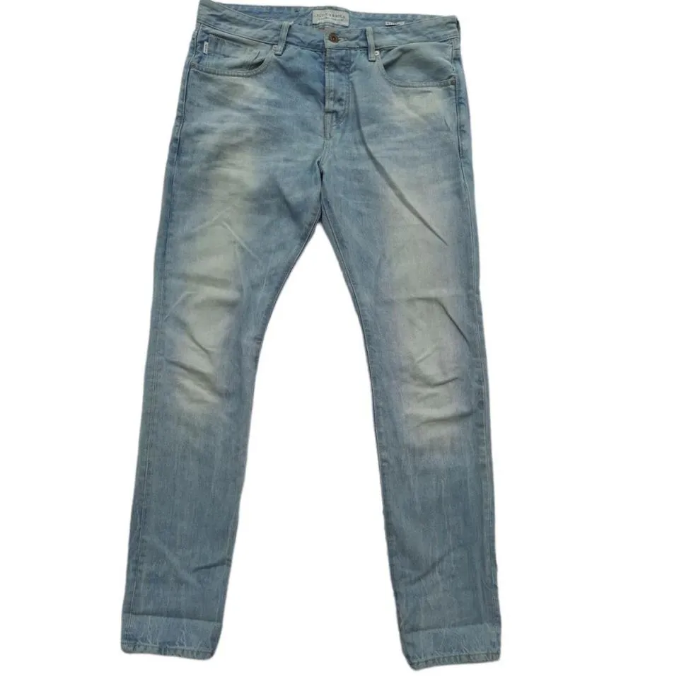 Scotch & Soda Men's Blue Jeans