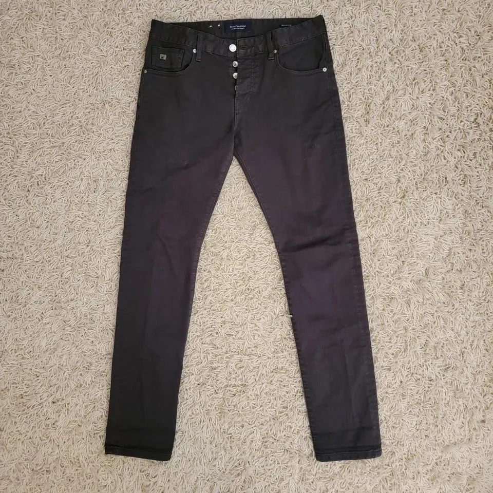 Scotch & Soda Men's Grey Jeans
