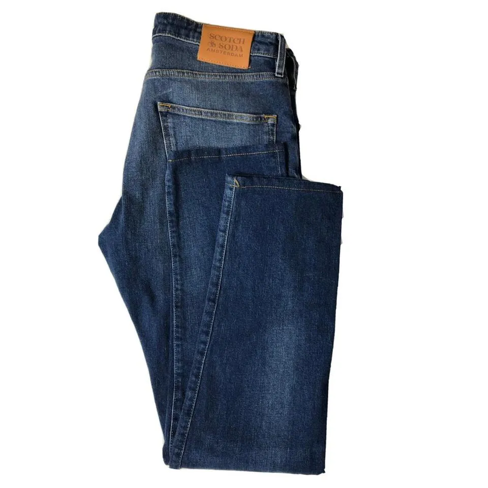Scotch & Soda Men's Blue Jeans