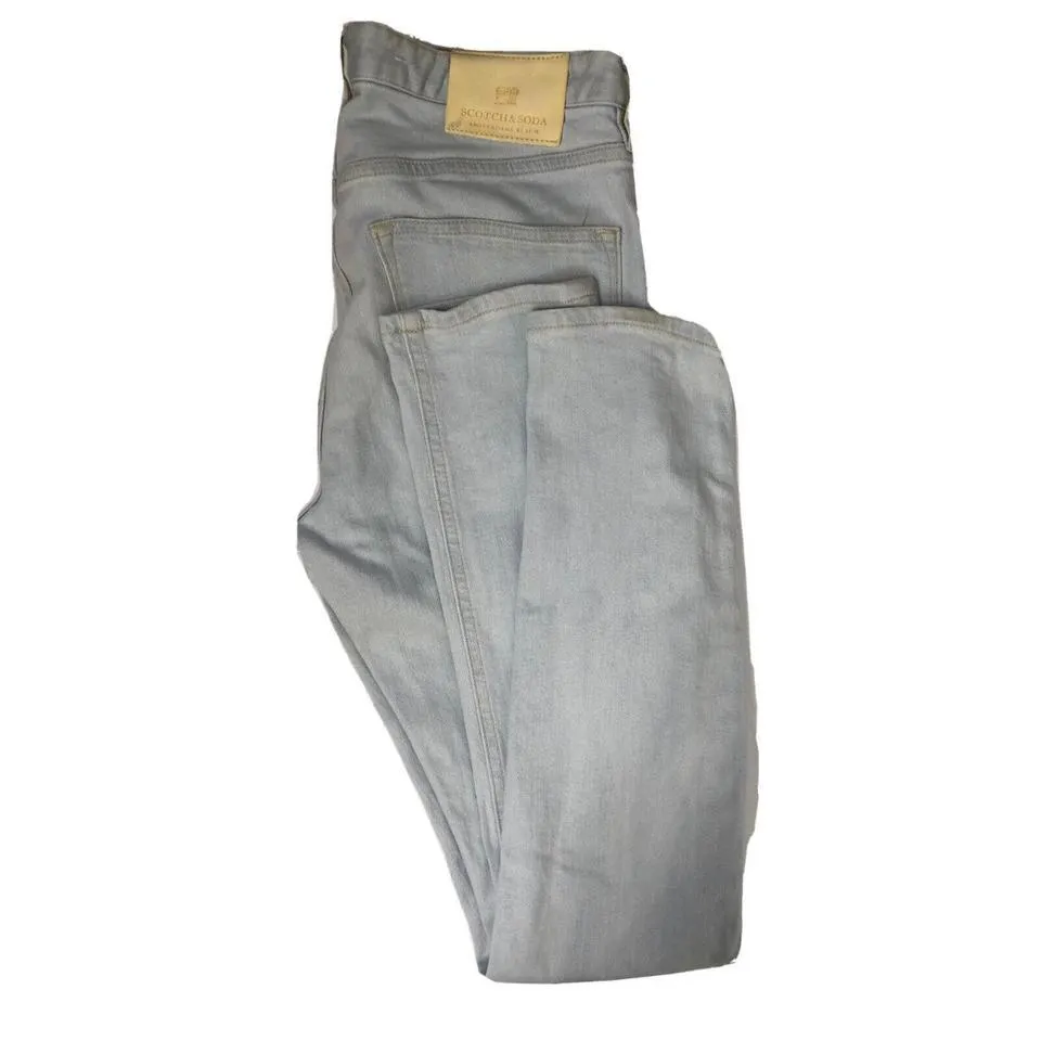 Scotch & Soda Men's Blue Jeans