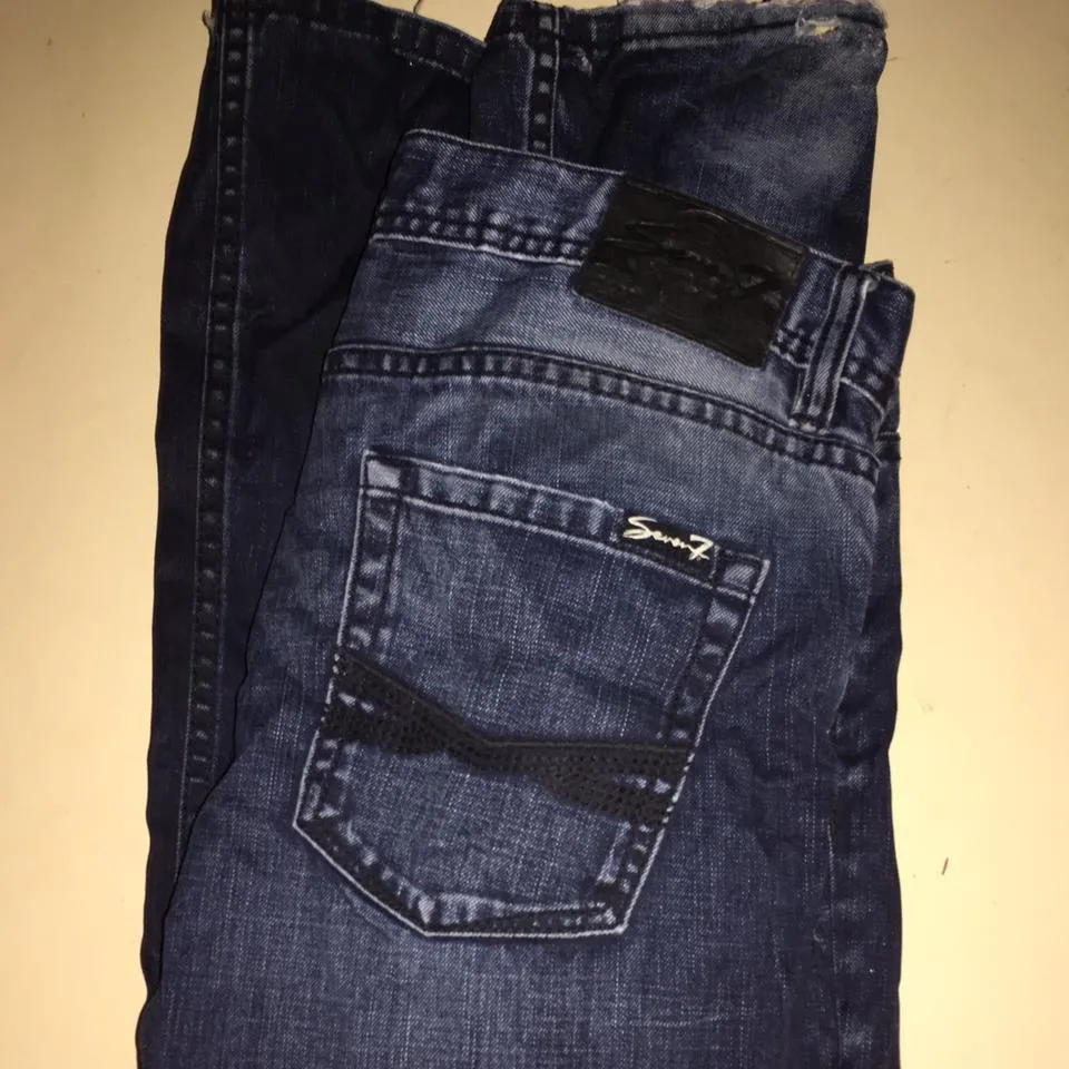 Seven7 Men's Blue Jeans
