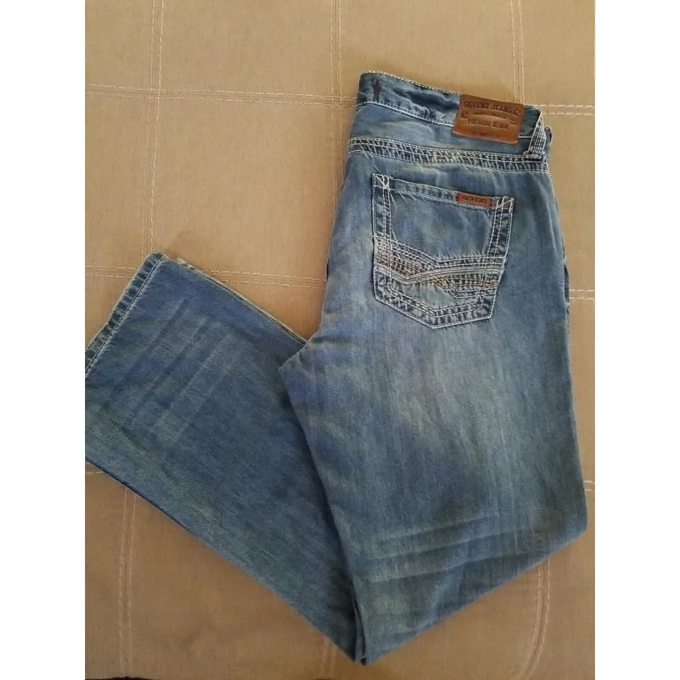 Seven7 Men's Blue Jeans