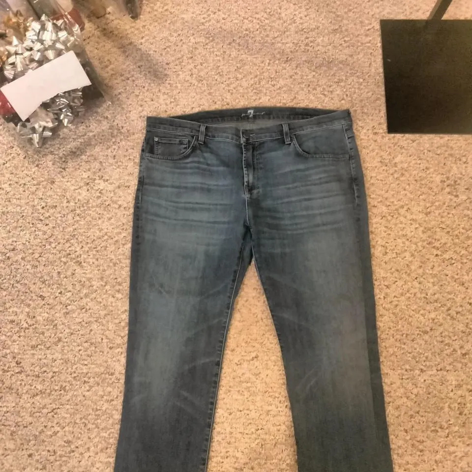 Seven7 Men's Blue Jeans