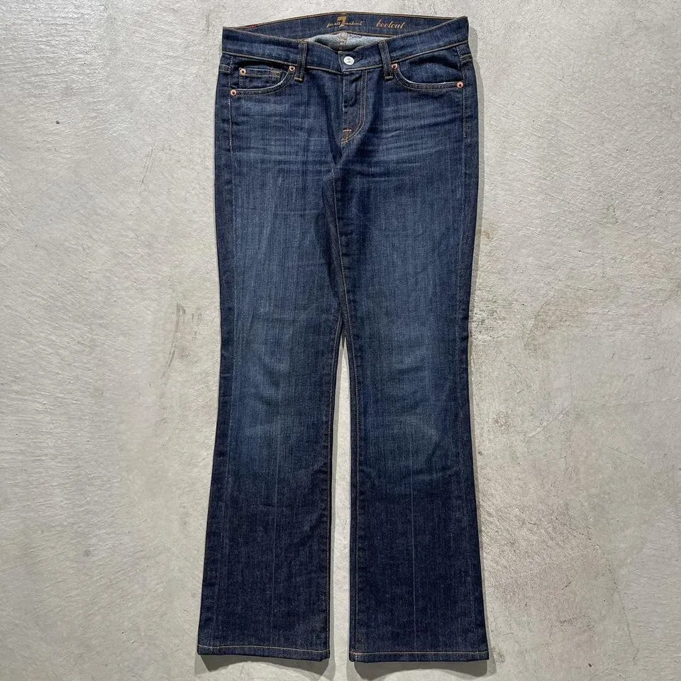 Seven7 Men's Navy Jeans