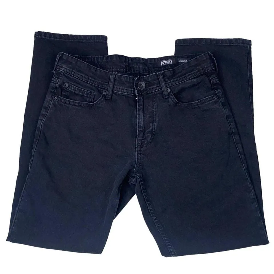 Seven7 Men's Black Jeans