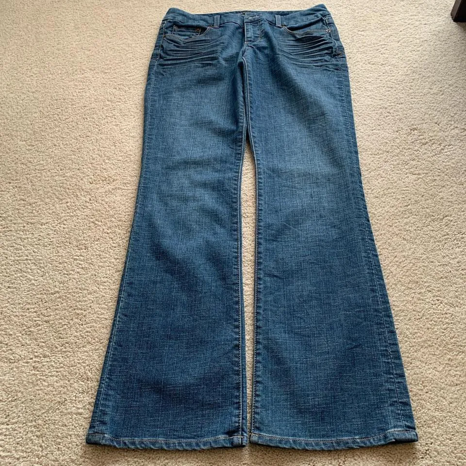 Seven7 Men's Navy and Blue Jeans
