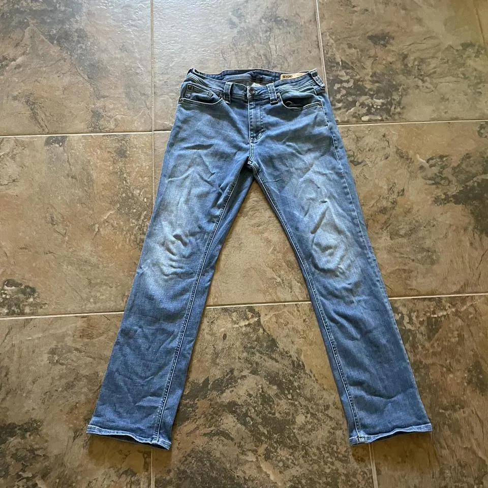 Seven7 Men's Blue and Navy Jeans