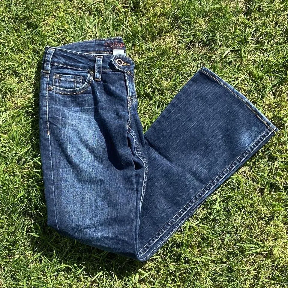 Silver Jeans Co. Men's Blue and Navy Jeans