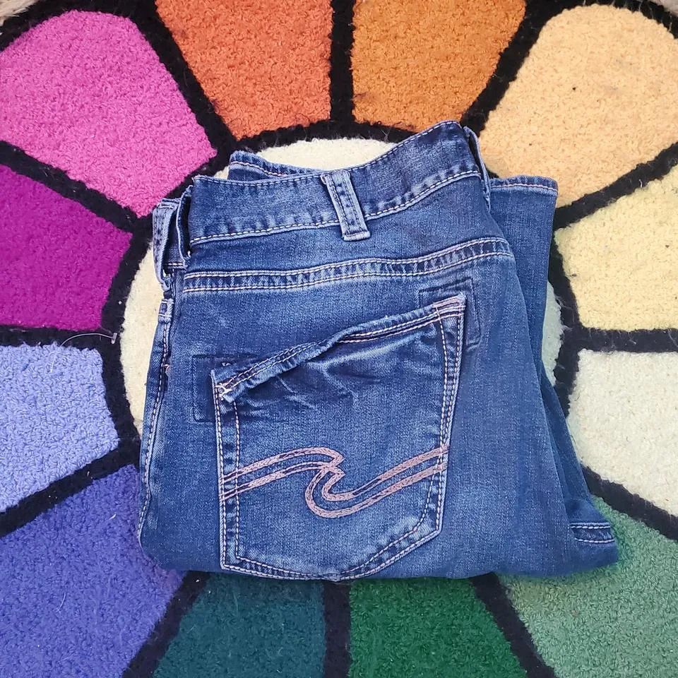 Silver Jeans Co. Men's Blue and Navy Jeans