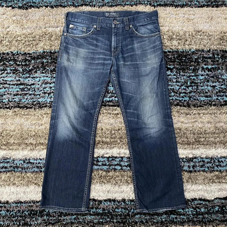 Silver Jeans Co. Men's Blue and Navy Jeans