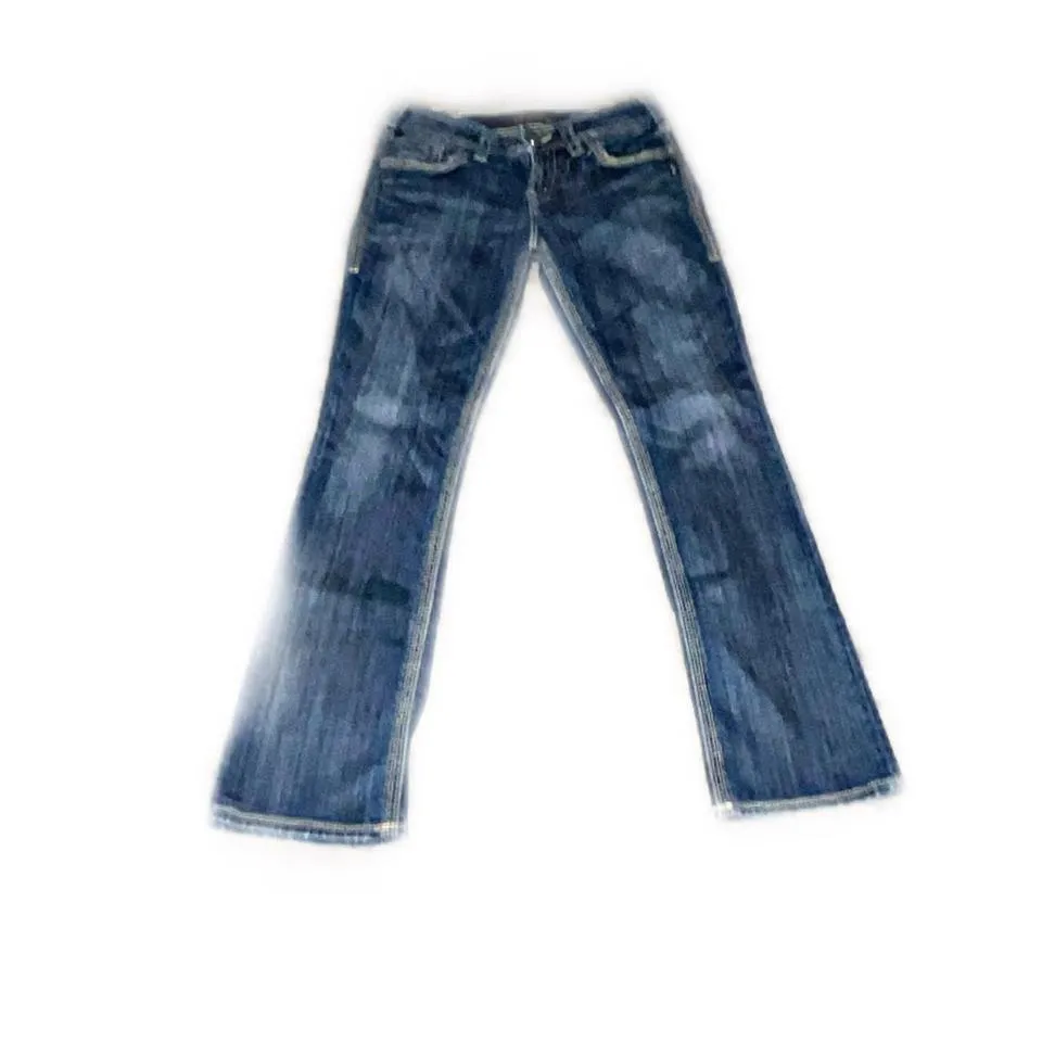 Silver Jeans Co. Men's Blue and Grey Jeans