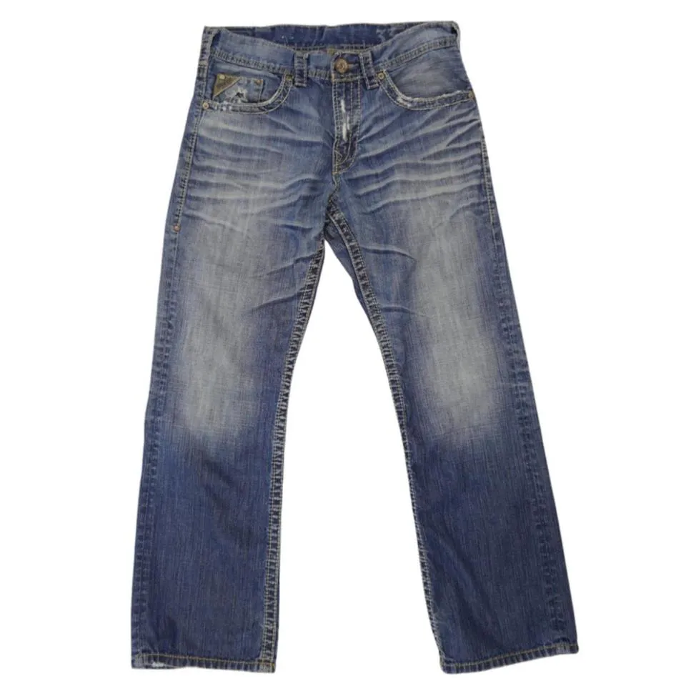 Silver Jeans Co. Men's Blue and White Jeans