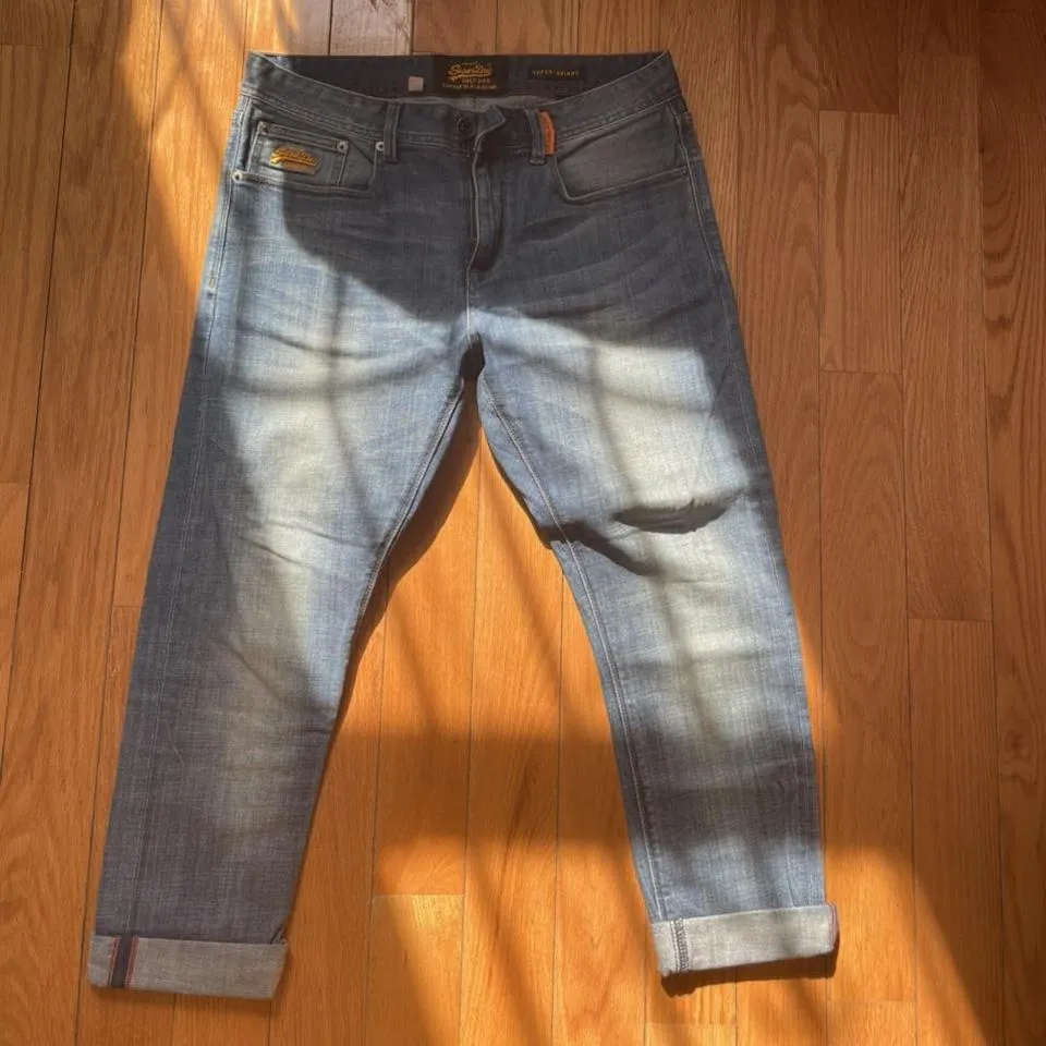 Superdry Men's Blue Jeans