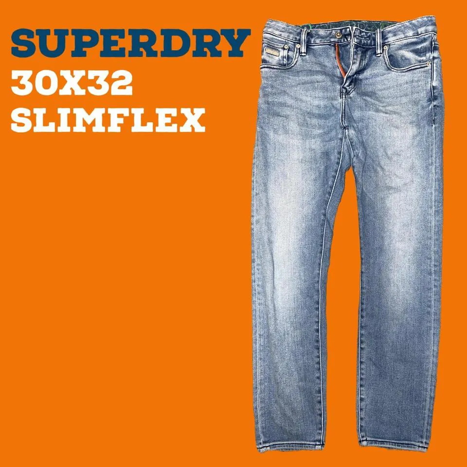 Superdry Men's Blue Jeans