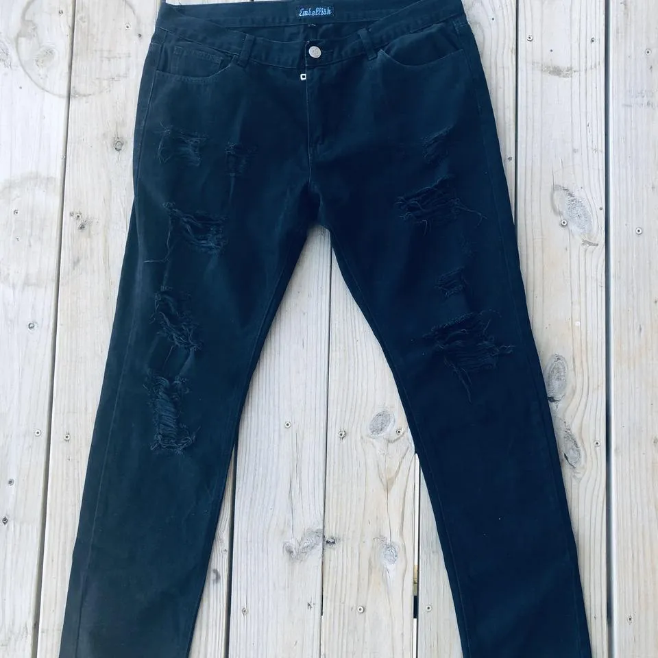 Supreme Men's Black Jeans