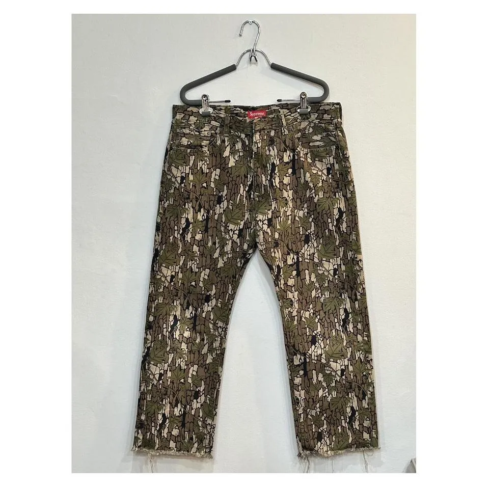 Supreme Men's Khaki Jeans