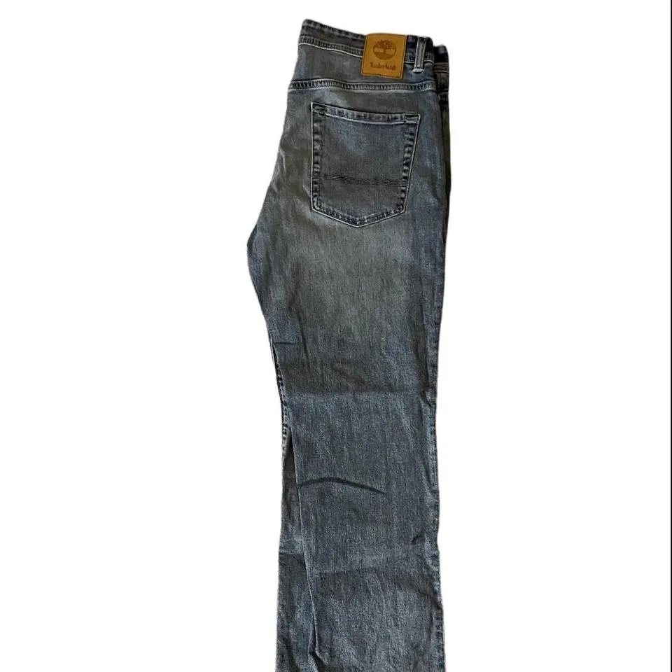 Timberland Men's Blue and White Jeans