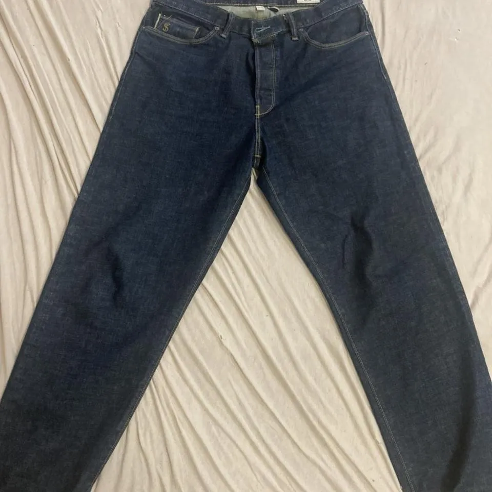 Todd Snyder Men's Navy Jeans