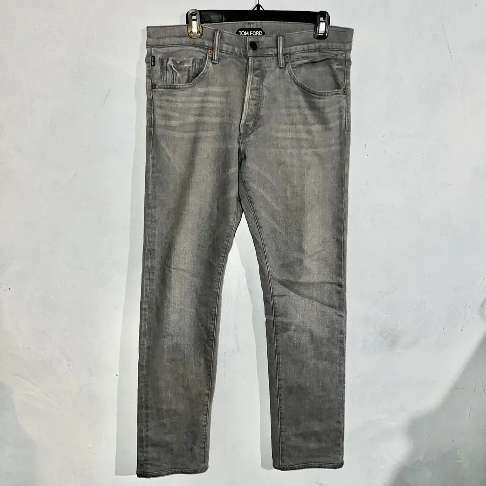 TOM FORD Men's Grey Jeans