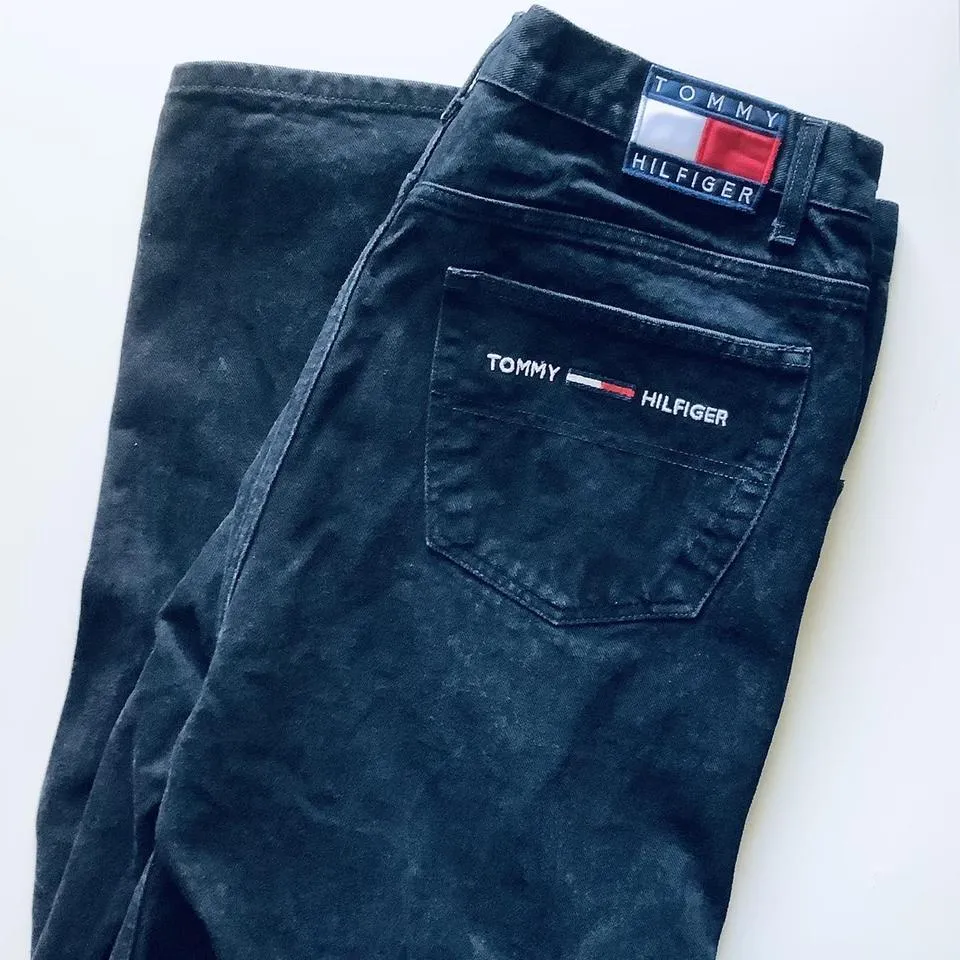 Tommy Hilfiger Men's Black Jeans