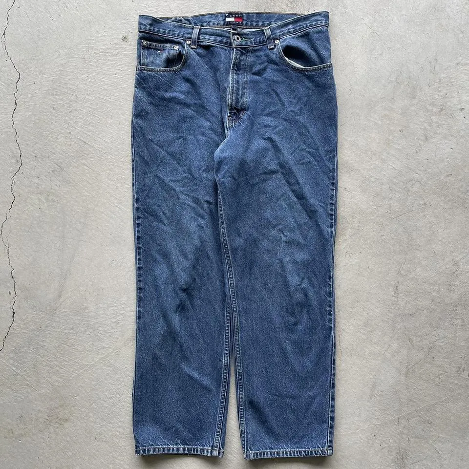 Tommy Hilfiger Men's Navy Jeans