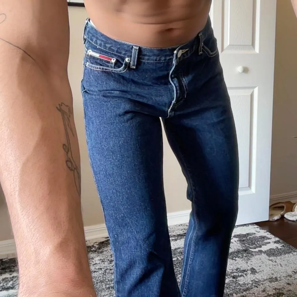 Tommy Hilfiger Men's Navy Jeans