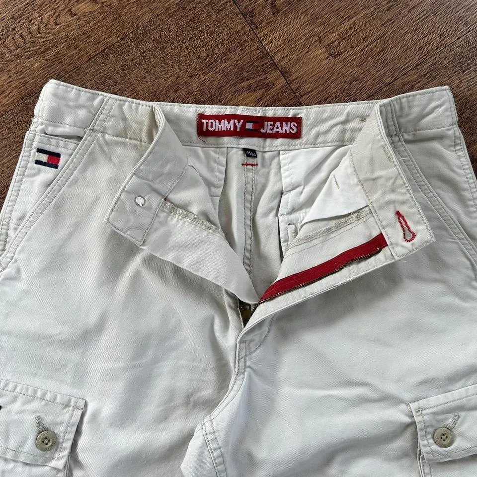 Tommy Hilfiger Men's White and Cream Jeans