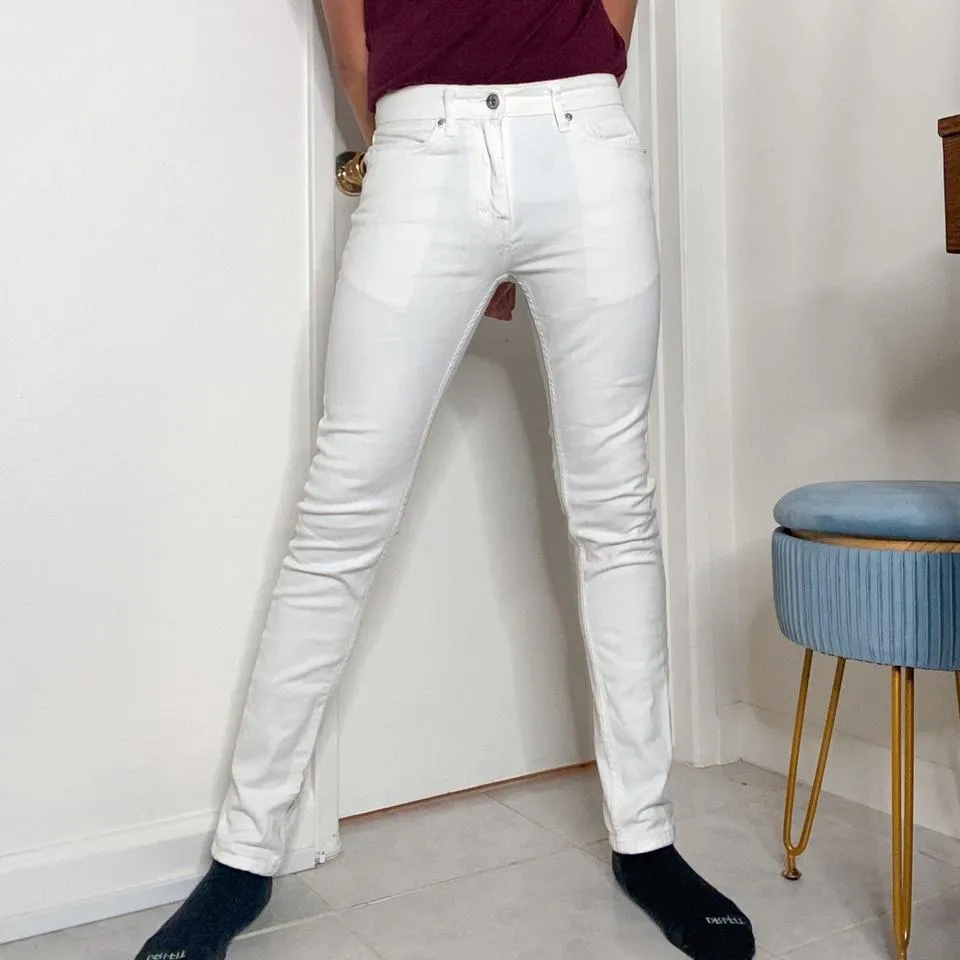 Topman Men's White Jeans